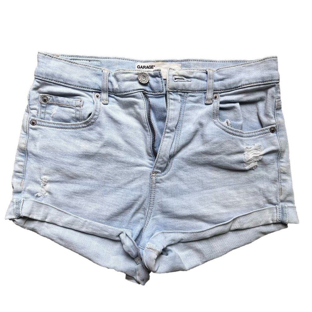 Garage Size 3 Retro High Waist Shorts